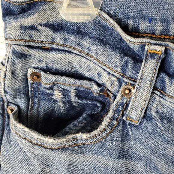 Abercrombie & Fitch Vintage Stretch 90's Straight Denim Jeans Pants Size 28 - Picture 4 of 11
